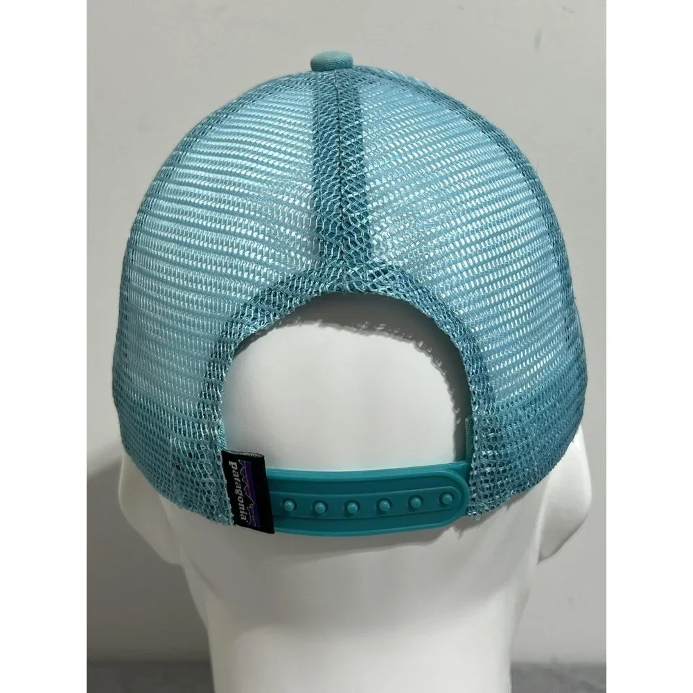 Patagonia Hat Cap Snap Back Trucker Mesh Patch Embroidered Mens Outdoor - Picture 4 of 6